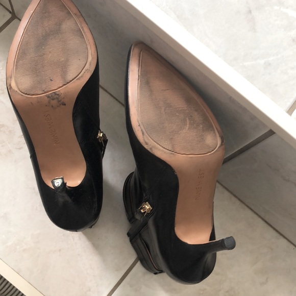 Nine West black heels - Picture 4 of 5